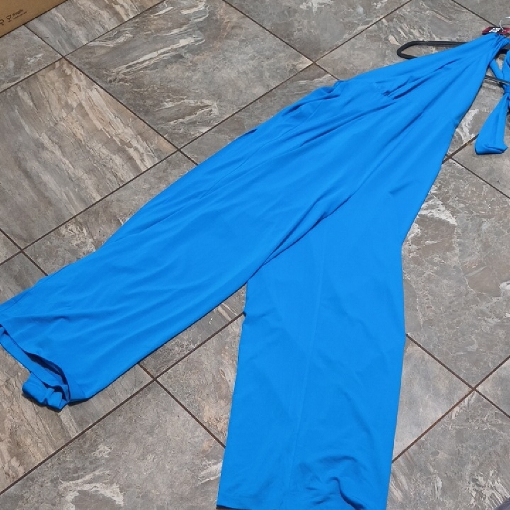Elegant Blue Jumpsuit